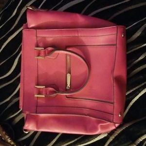 Charming Charlie's Hot Pink Vegan Leather bag
